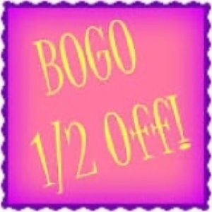 BOGO 1/2 off ENTIRE CLOSET